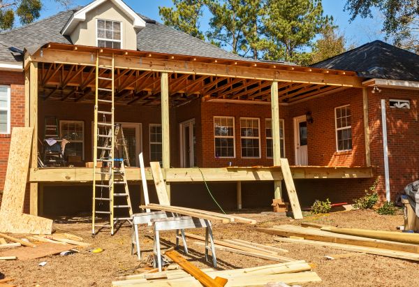 Sagging Deck Repair in Overland Park