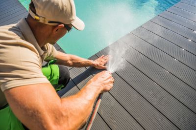 Deck Cleaning in Spring